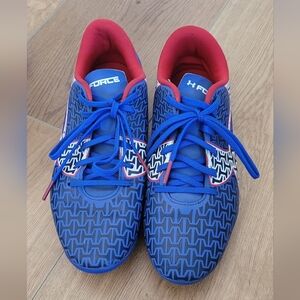 Under Armour Cleats Kids  Lace Up Sport Football Soccer Shoes Size: 5.5 Y